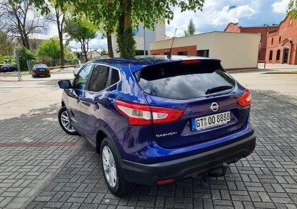 Nissan Qashqai cena 45999 przebieg: 107000, rok produkcji 2014 z Żary małe 191